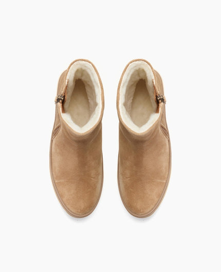 Coclico Freddy Shearling Boot - Tobacco Suede