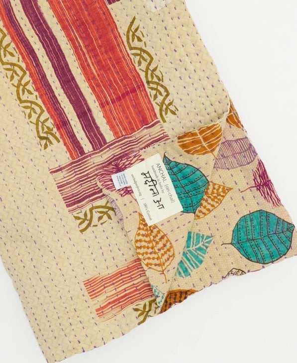 Anchal Kantha Quilt Throw - Various Unique Designs
