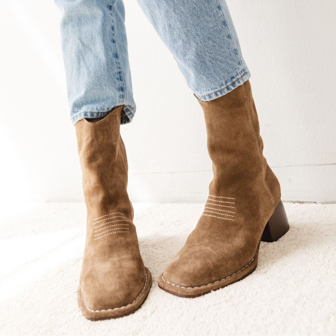 Either/Or The West Boot - Moss