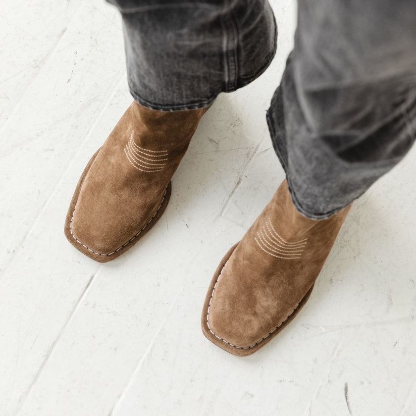 **BACK IN STOCK** Either/Or The West Boot - Moss