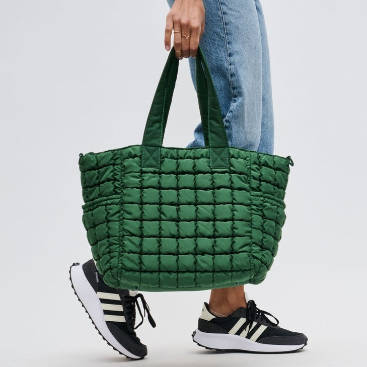 Sol & Selene Dreamer Tote - Recycled Quilted Nylon - Various Colors