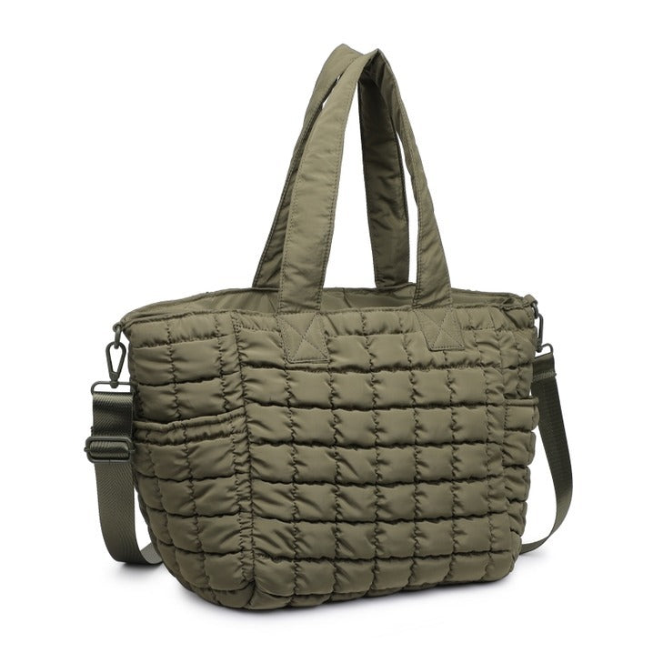 Sol & Selene Dreamer Tote - Recycled Quilted Nylon - Various Colors