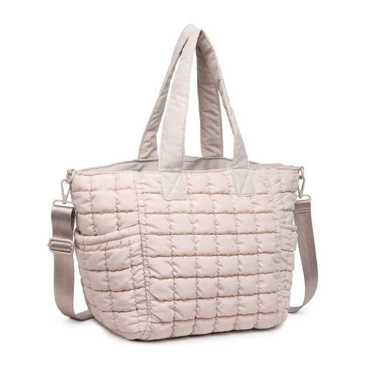 Sol & Selene Dreamer Tote - Recycled Quilted Nylon - Various Colors