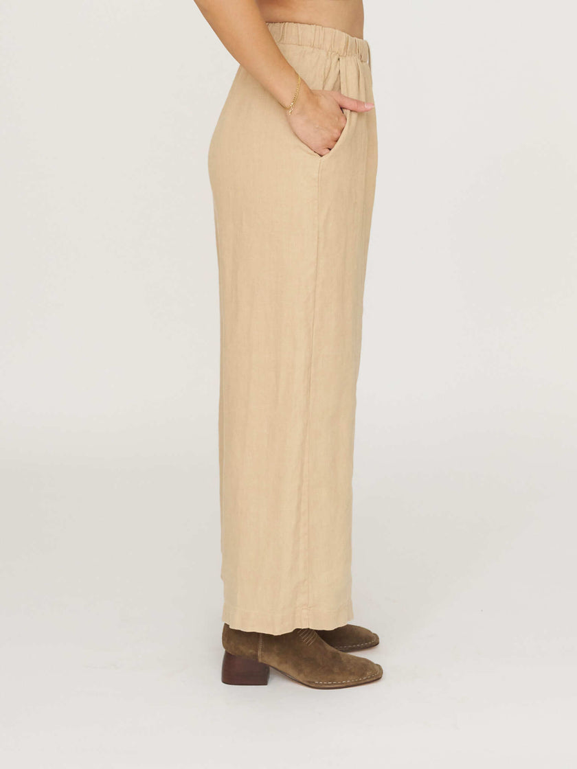 Jungmaven 100% Hemp Cambria Pant - Oat Milk