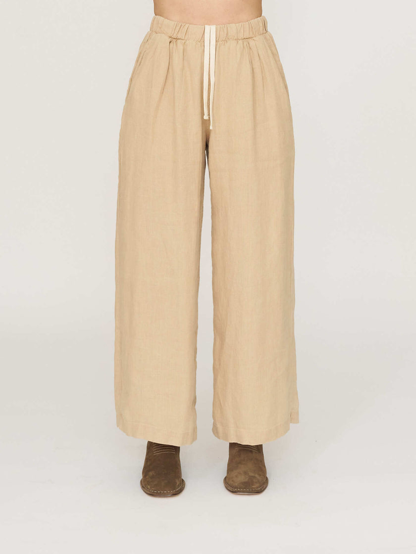 Jungmaven 100% Hemp Cambria Pant - Oat Milk