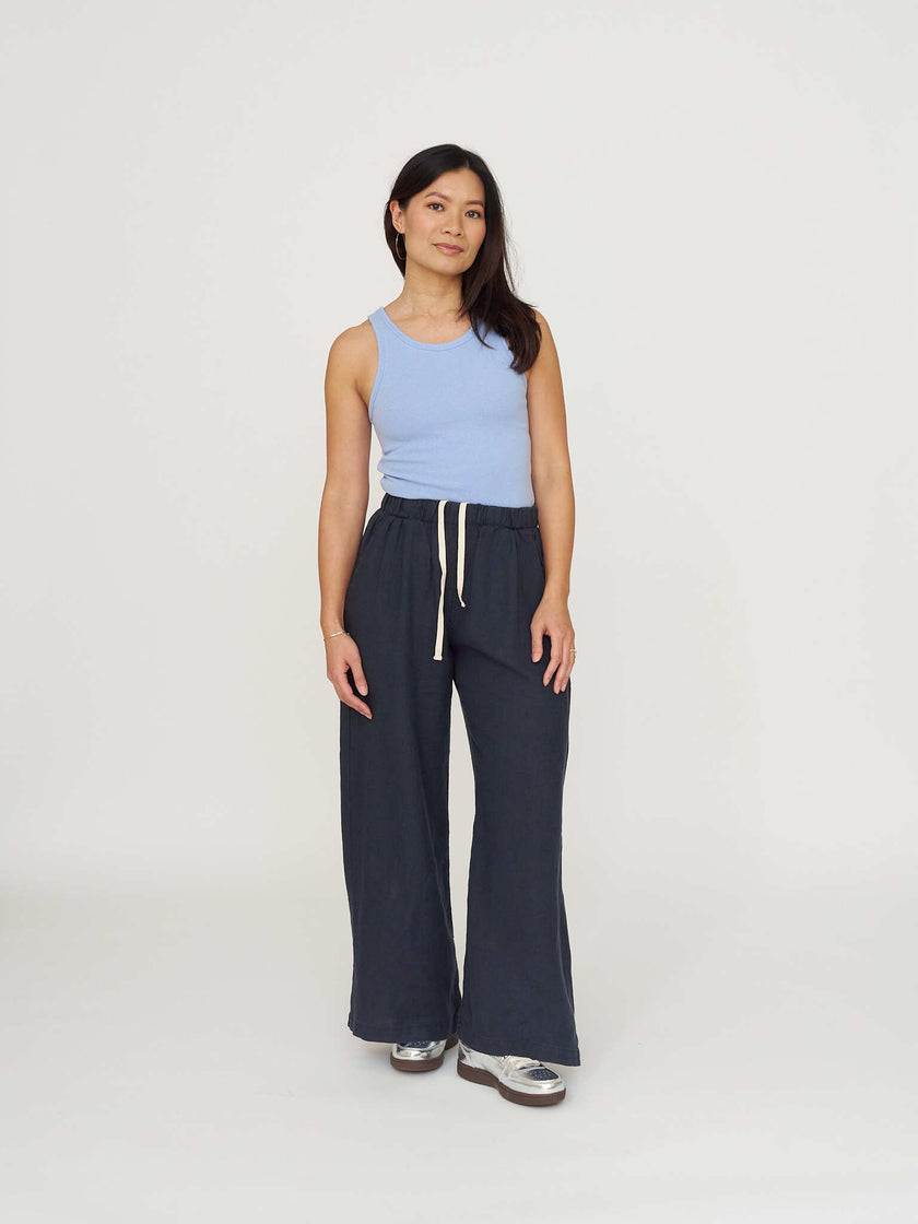 Jungmaven 100% Hemp Cambria Pant - Navy