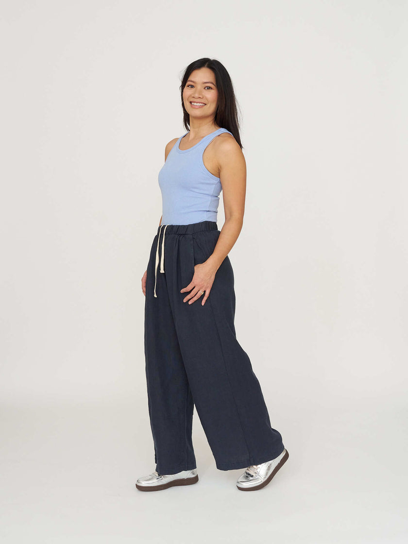 Jungmaven 100% Hemp Cambria Pant - Navy