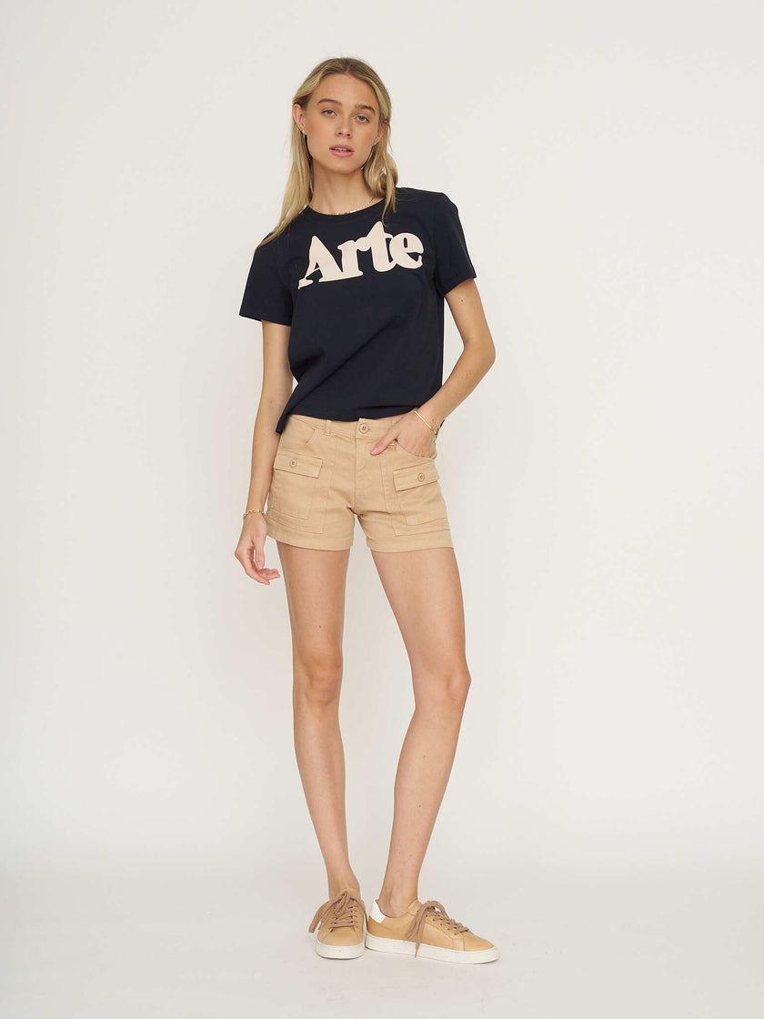 Jungmaven Paradise Short - Oat Milk