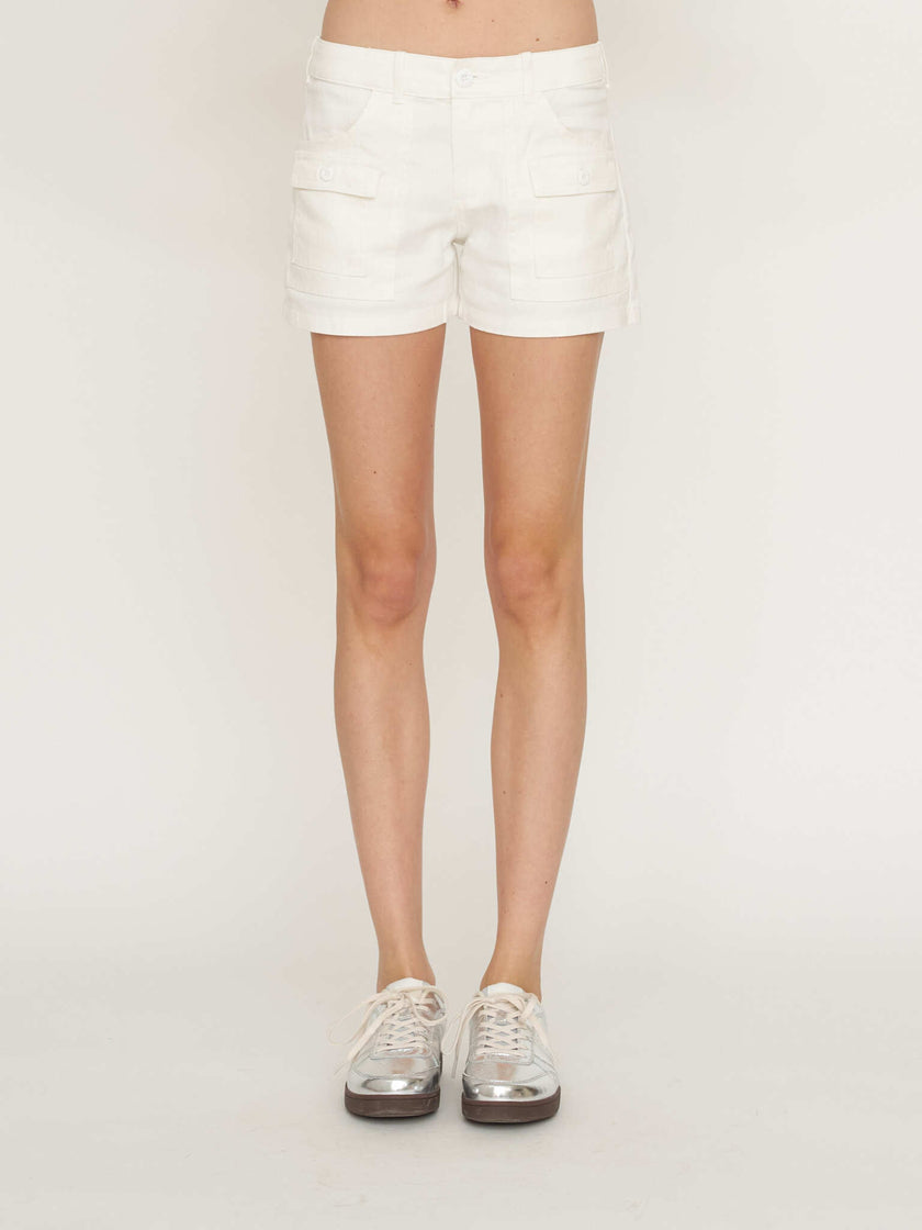 Jungmaven Paradise Short - Washed White