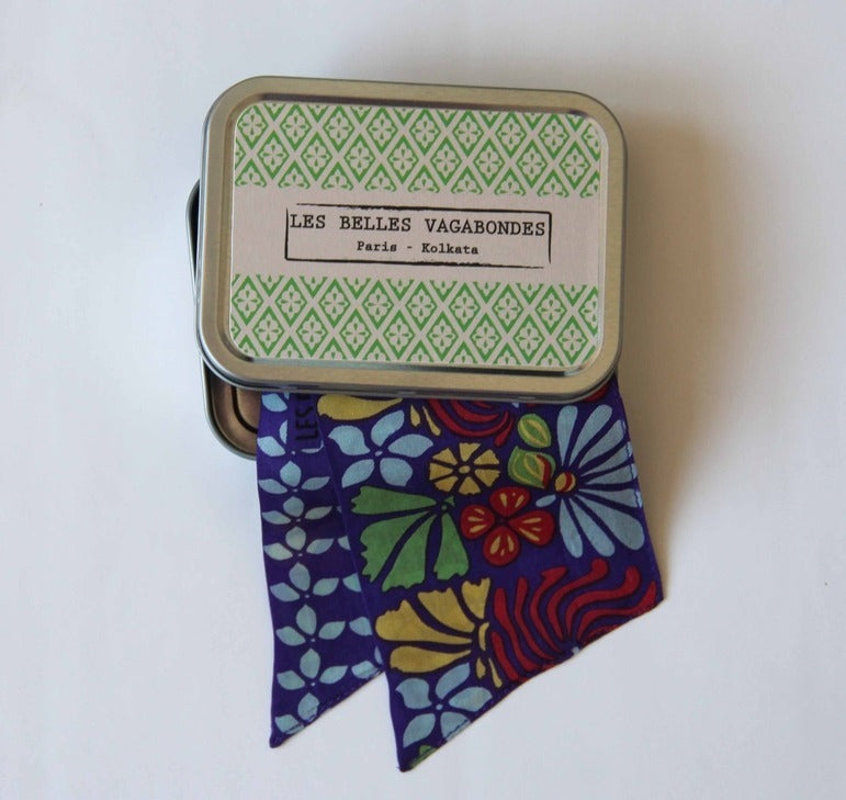 Les Belles Vagabondes 100% Silk Headband