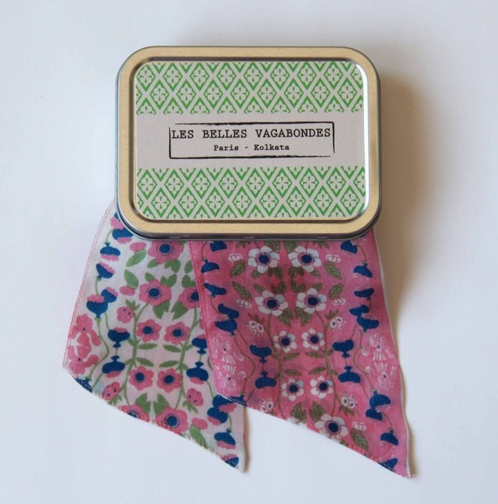 Les Belles Vagabondes 100% Silk Headband
