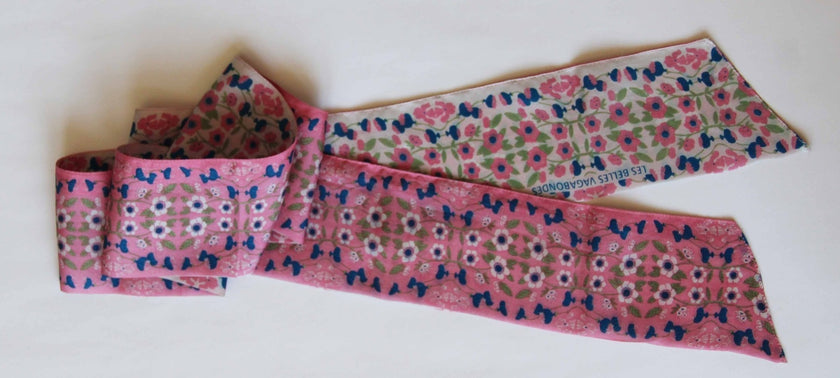 Les Belles Vagabondes 100% Silk Headband