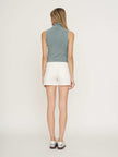 Asher Tessa Turtleneck Tank - Ocean