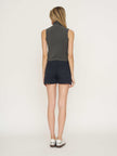 Asher Tessa Turtleneck Tank - Vintage Black