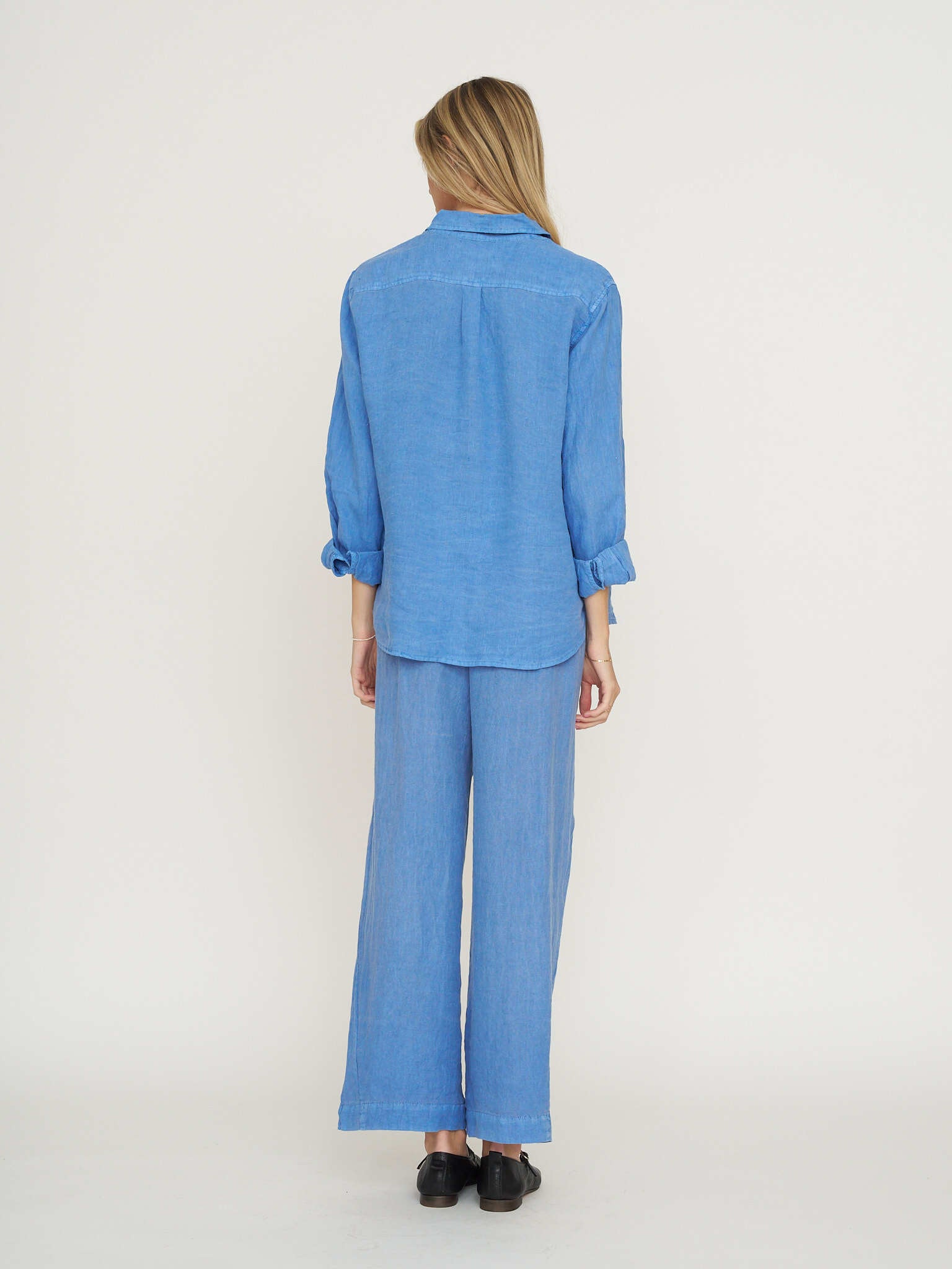 Velvet with Cleo Wade: Sisi Button Down - Chambray