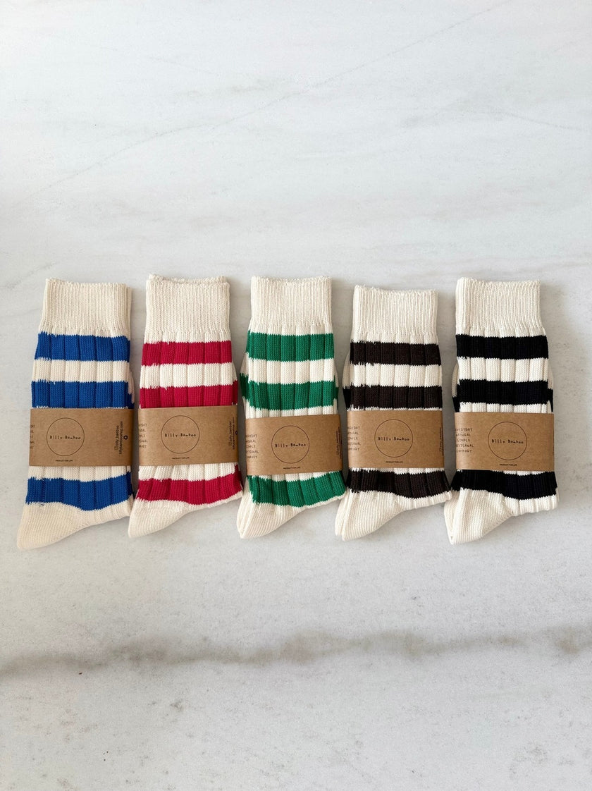 Billy Bamboo Color Stripe Socks