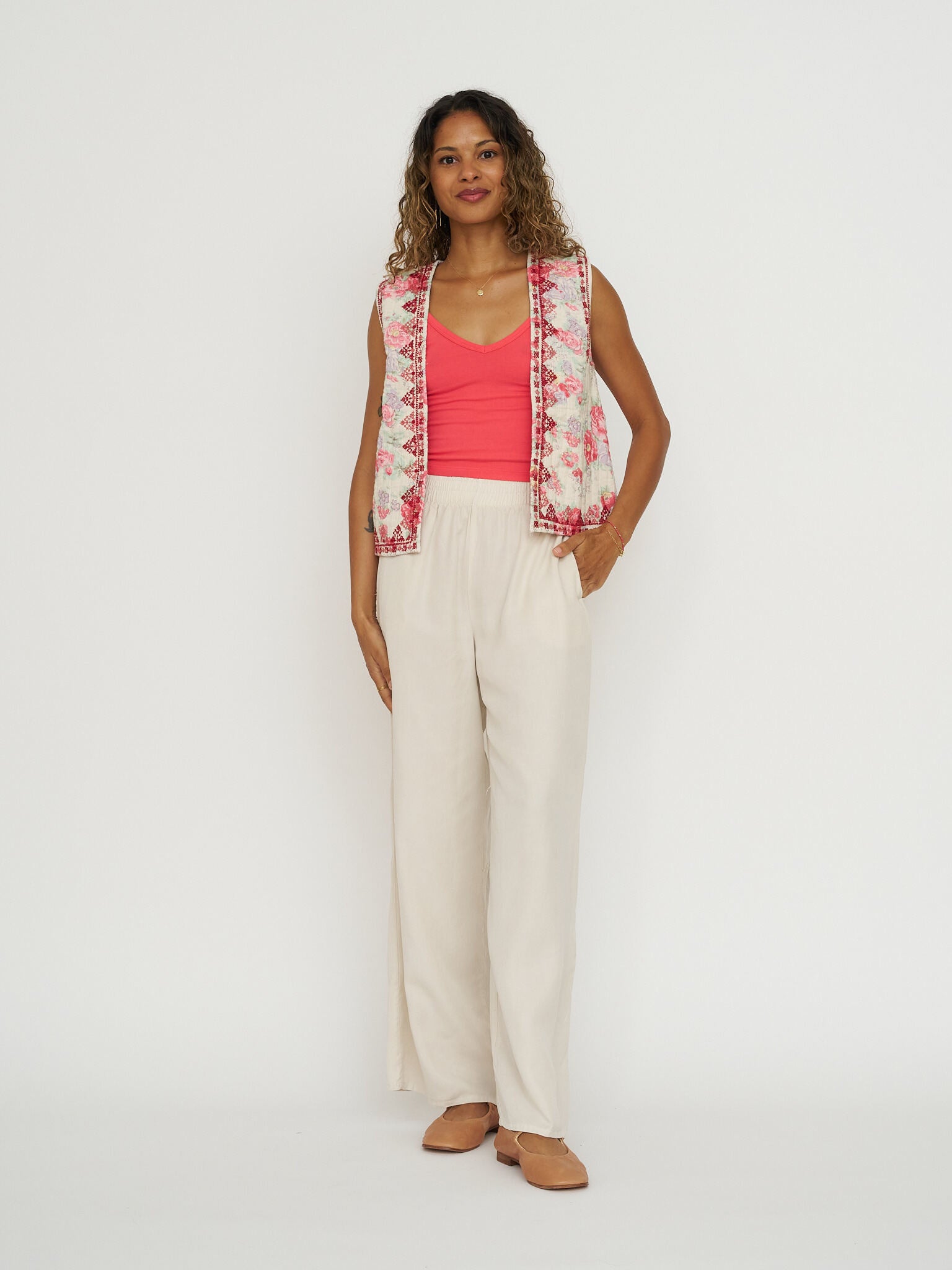 Jungmaven 100% Hemp Cambria Pant - Washed White