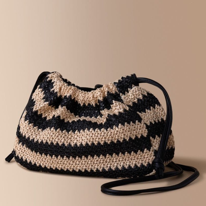 Jules Kae Signature Brielle Bucket - Natural or Stripe