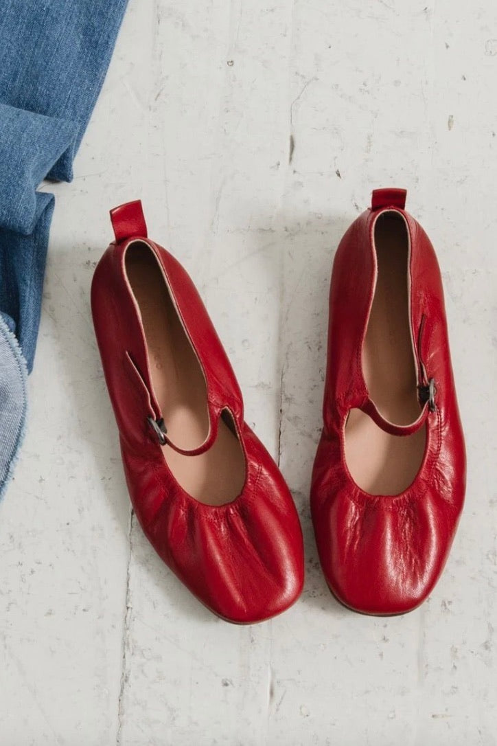 Either/Or Mary Jane - Red