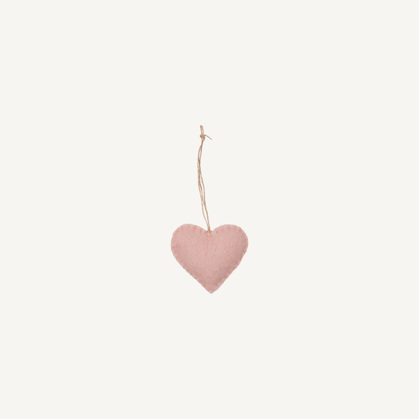 Civil Alchemy Felt Heart Charm/Ornament