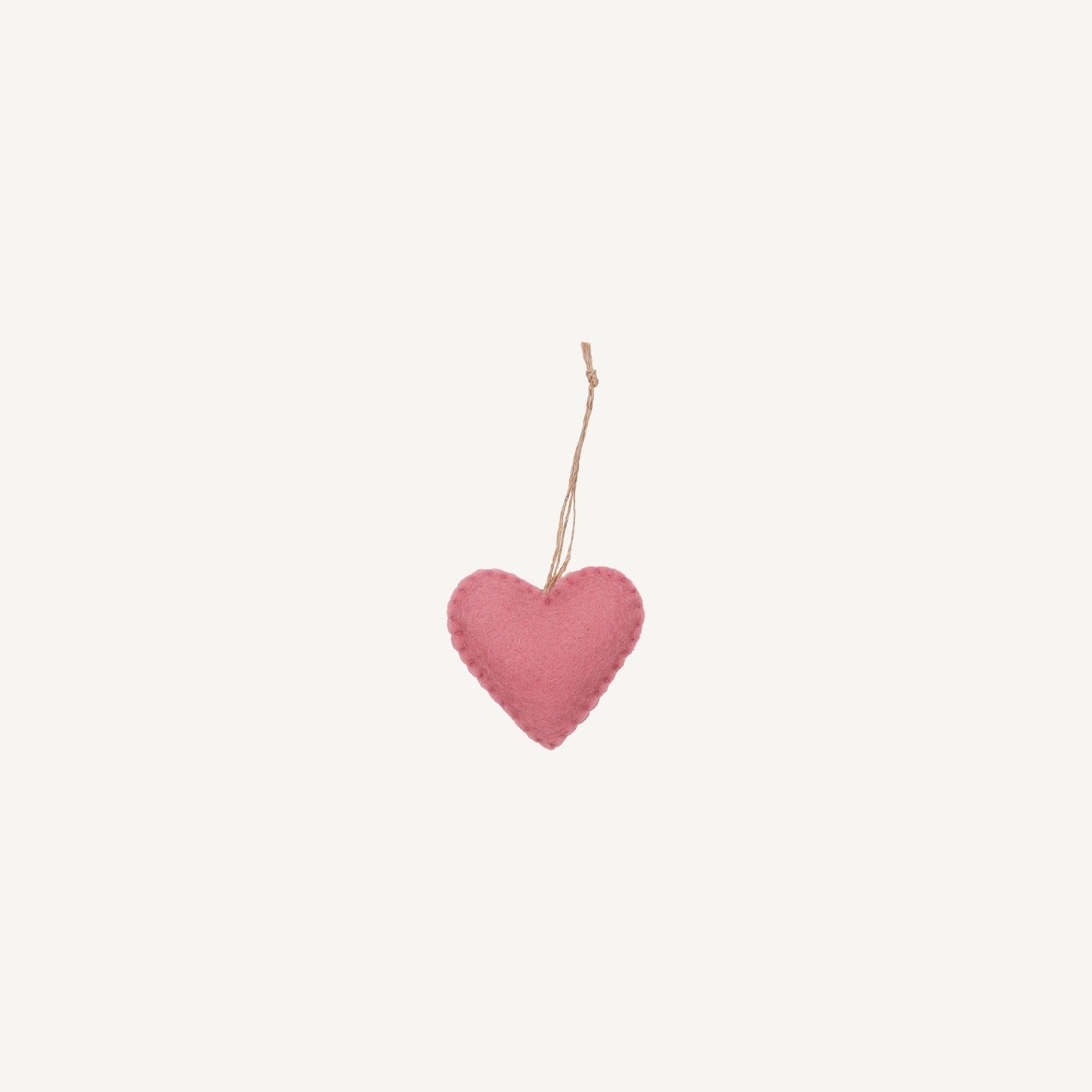 Civil Alchemy Felt Heart Charm/Ornament
