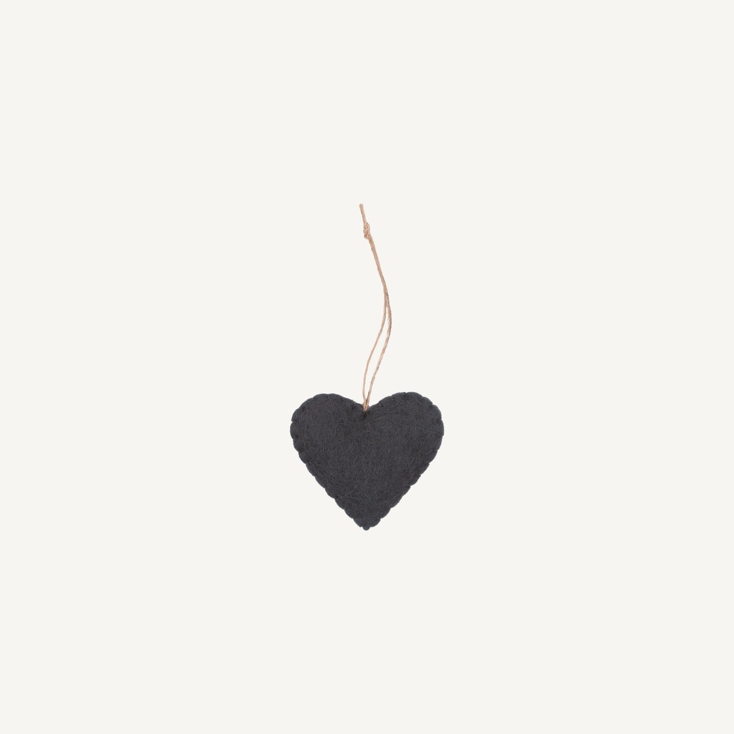 Civil Alchemy Felt Heart Charm/Ornament