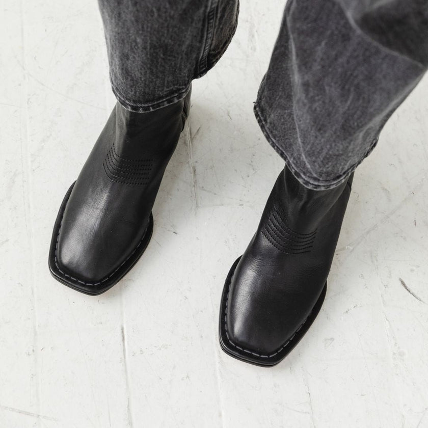 Either/Or The West Boot - Black