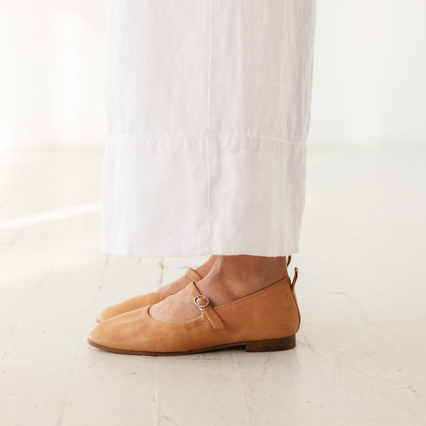 Either/Or Mary Jane - Cognac