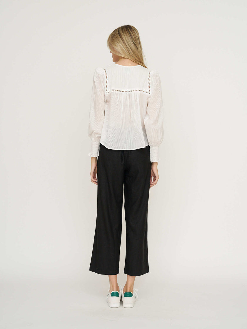 Emerson Fry Isla Long Sleeve - Bright White