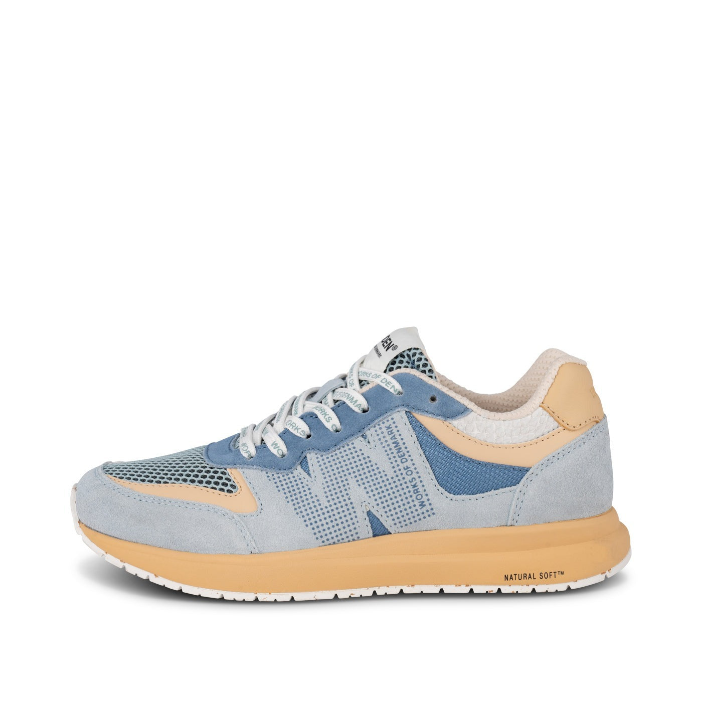 Woden Rigmor Open Mesh Sneaker - Ice Blue