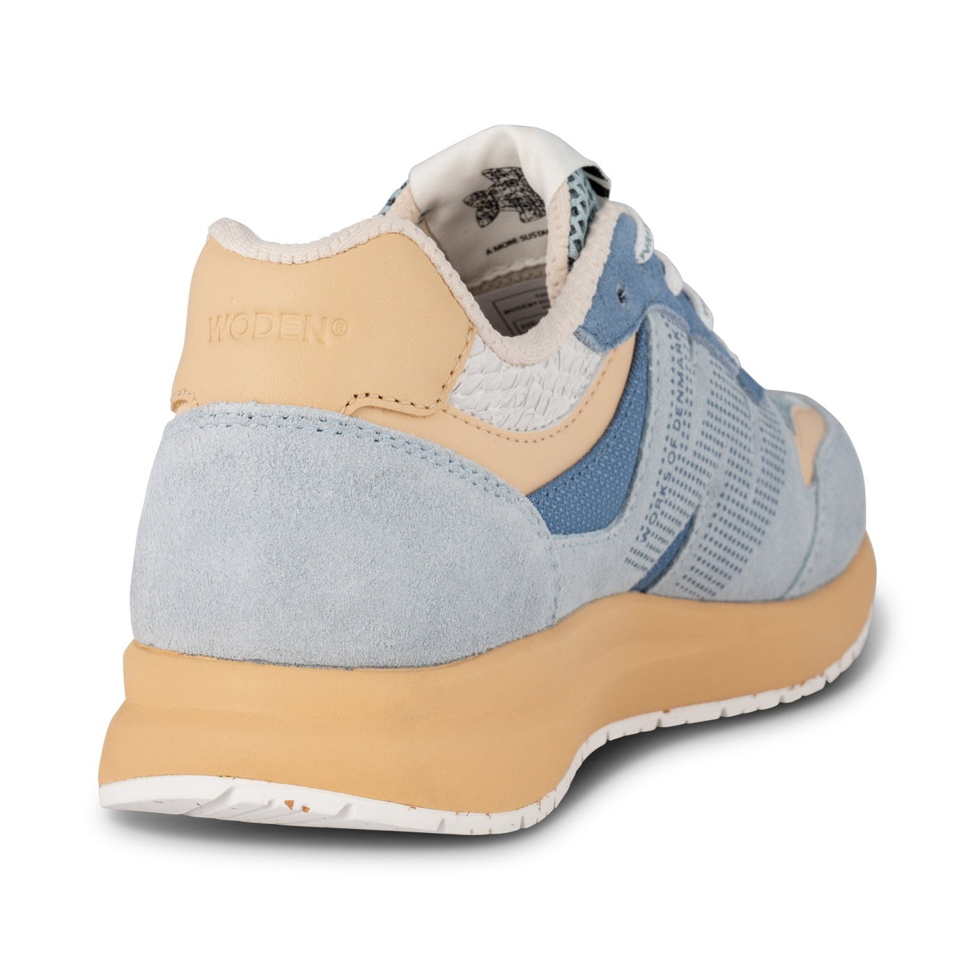 Woden Rigmor Open Mesh Sneaker - Ice Blue