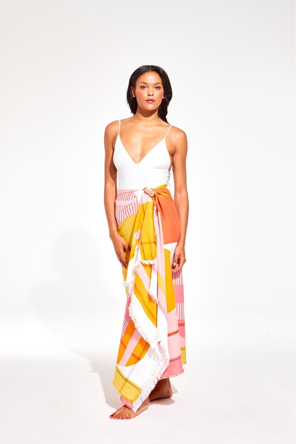 Mapoesie 100% Organic Cotton Abstract Beach Towel