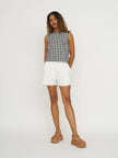 Whimsy + Row Leanna Shorts - 100% Linen - Coconut
