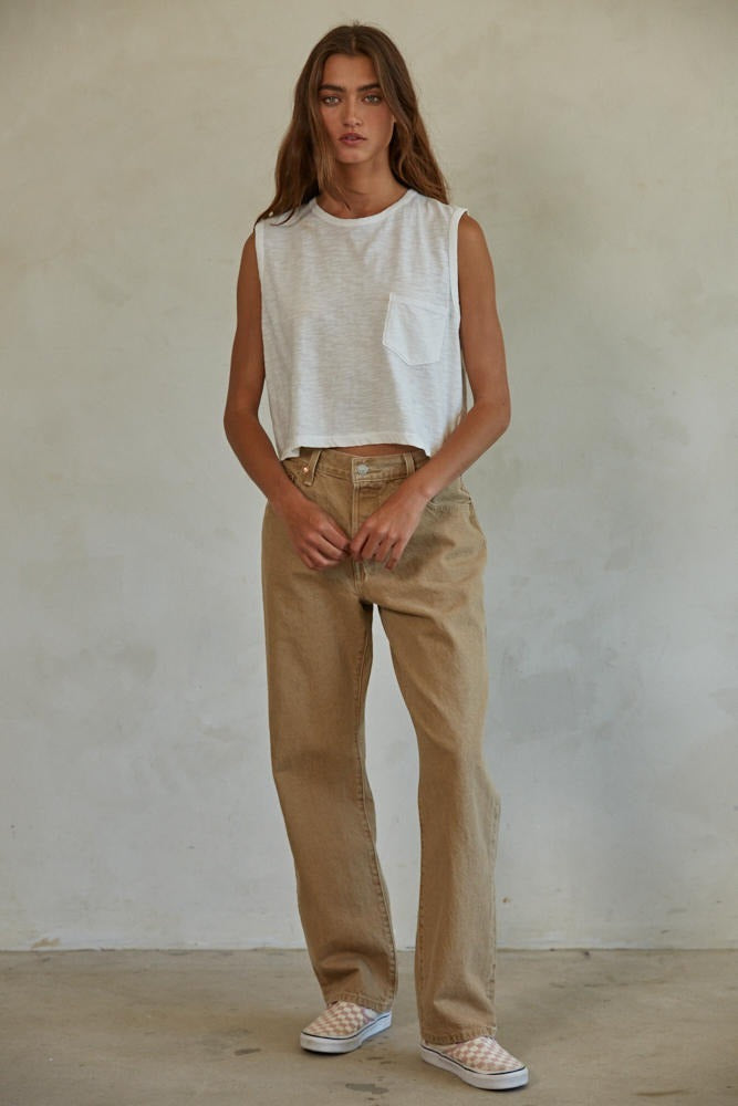 By Together By Together Cotton Leah Tee - White