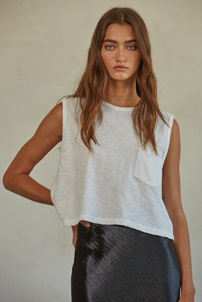 By Together By Together Cotton Leah Tee - White