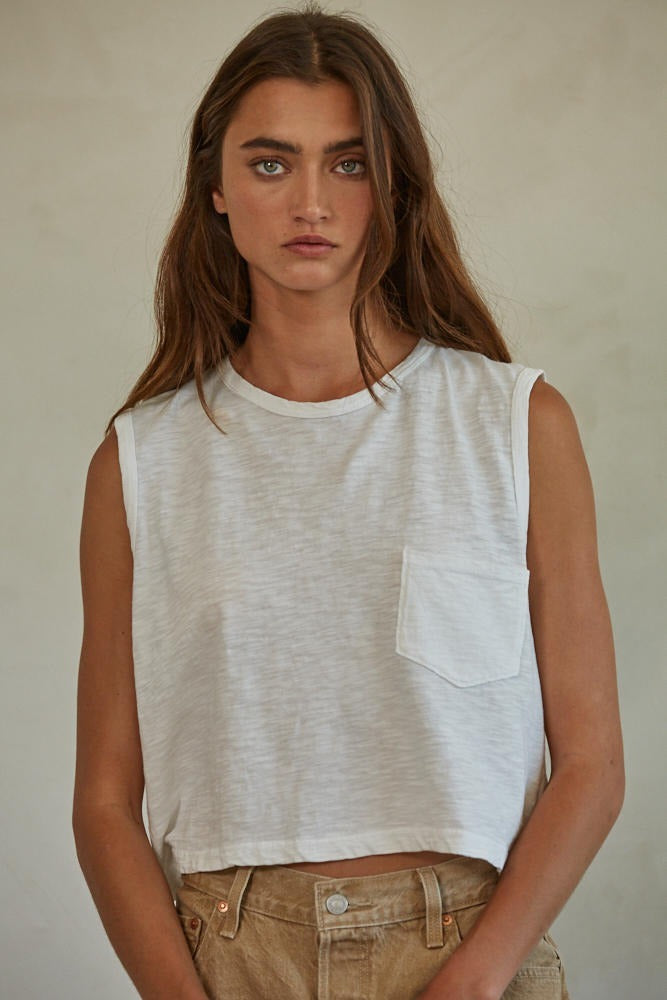 By Together By Together Cotton Leah Tee - White