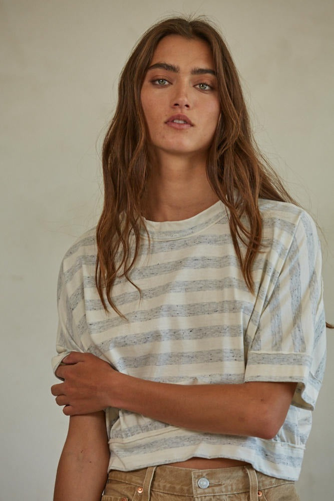 By Together Cotton Stripe Sailor Tee