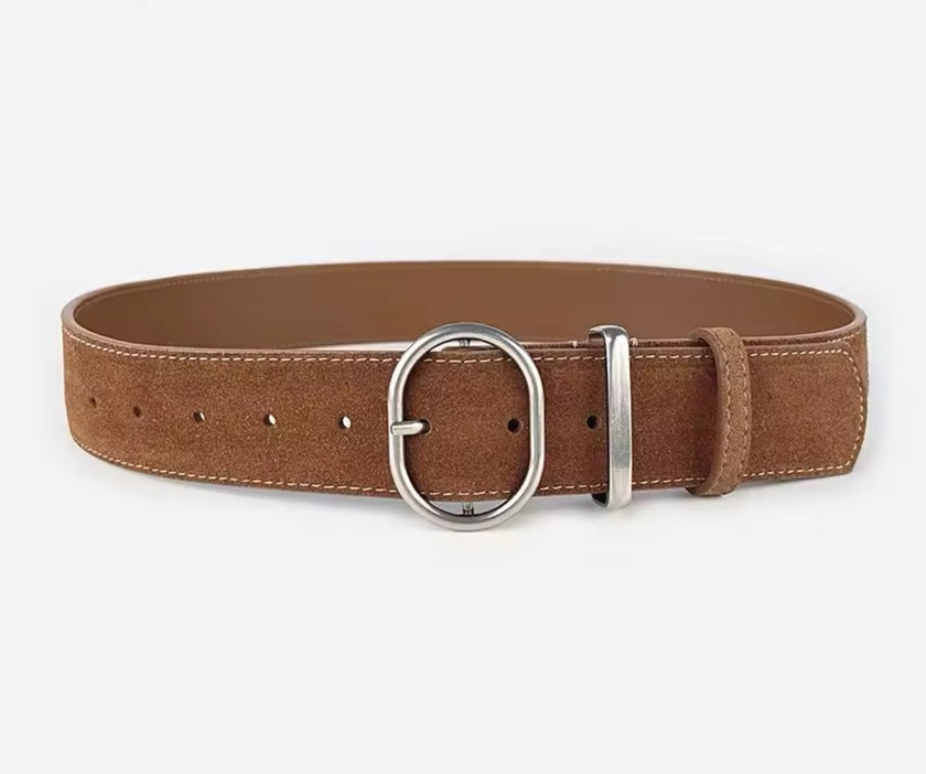Armoir Handcrafted Suede Belt