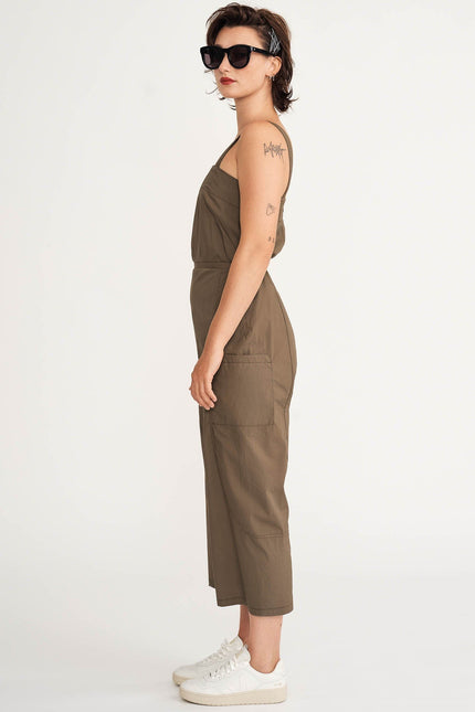Jennifer Glasgow Dominion Jumpsuit - Khaki