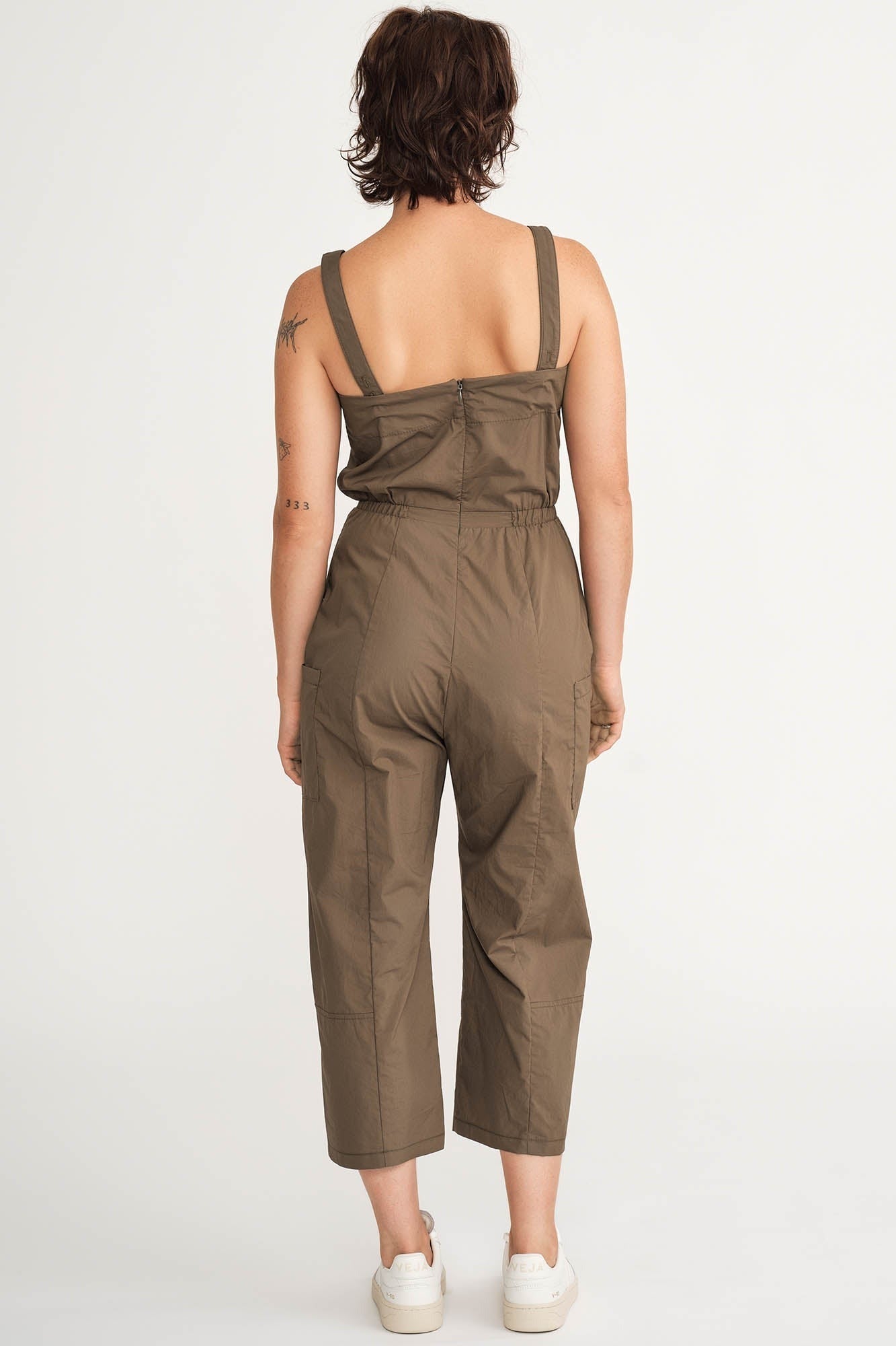 Jennifer Glasgow Dominion Jumpsuit - Khaki