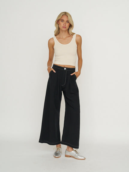 Allison Wonderland Granville Pant - Black