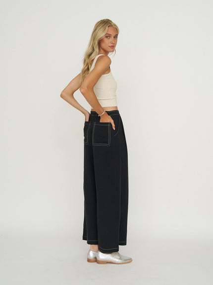 Allison Wonderland Granville Pant - Black