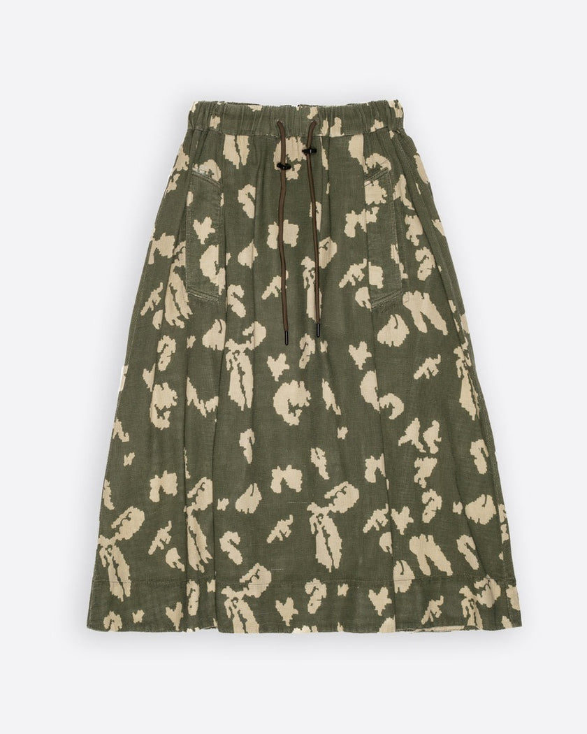Girls of Dust Meadow Skirt - Cloud Camo Mesh