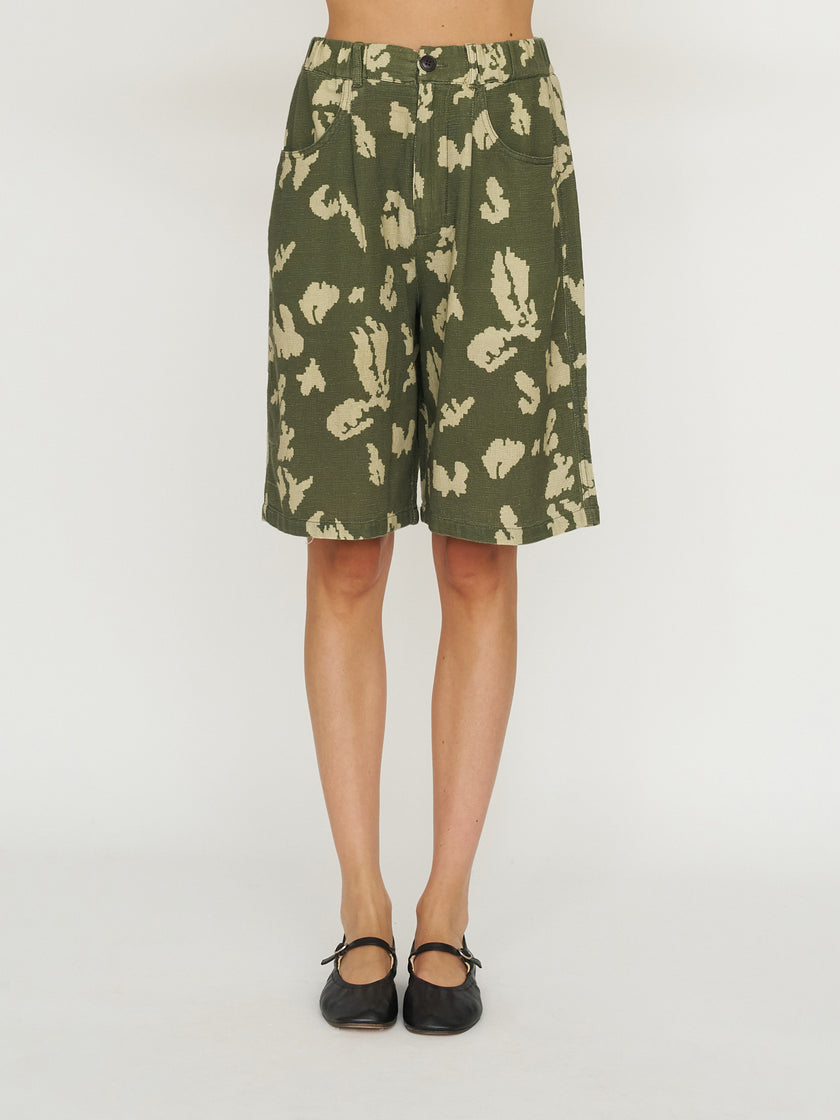 Girls of Dust Bermuda - Cloud Camo Mesh