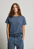 Asher Noe Baby Tee - Petrol
