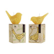 Beeswax Songbird Candles - Two Poses