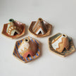 Curious Clay Incense Dishes