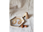 Curious Clay Incense Dishes