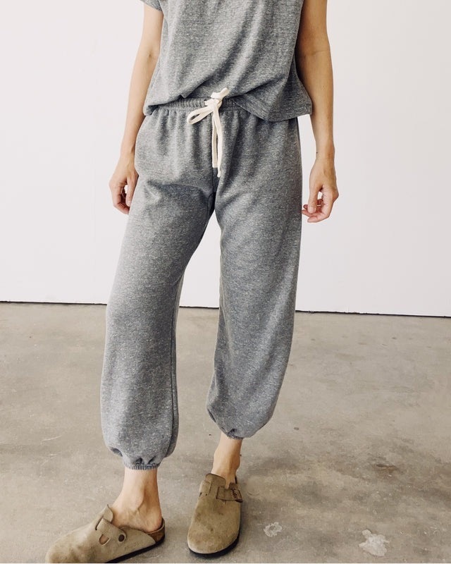 Hey Gang Sweatpants in P.E. Grey