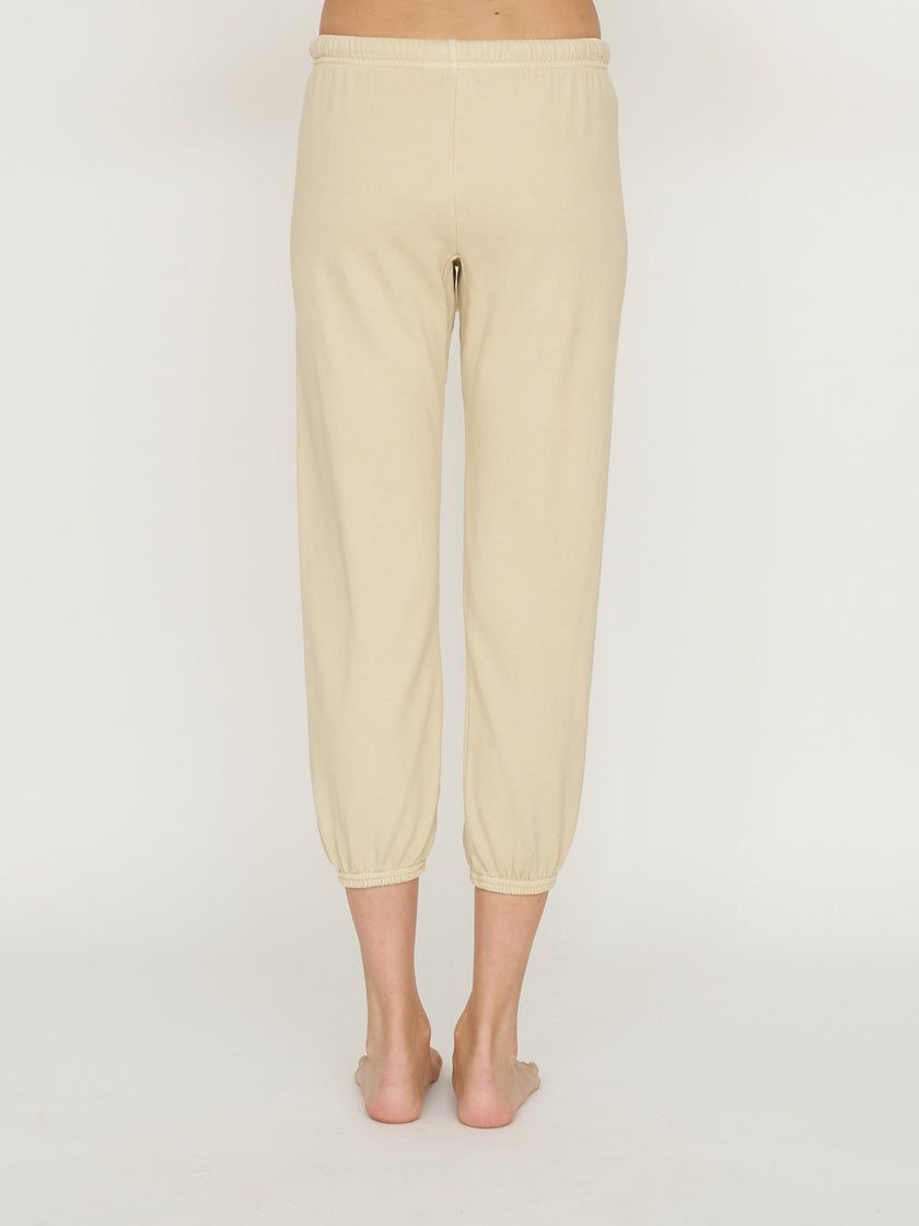 Hey Gang Sweatpants in Tan